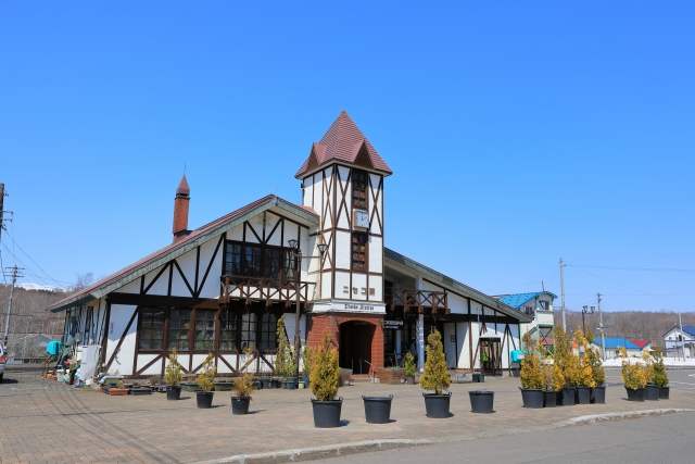 夏のニセコ旅行 ニセコ駅 ニセコビュープラザ